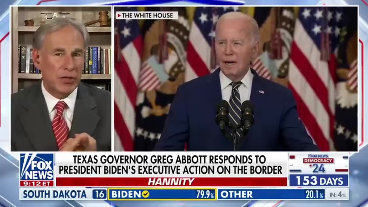 Texas Gov. Greg Abbott responds to Biden_ 'Nothing more than gaslighting' Gutfeld News