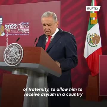 Il presidente Messicano Lopez Obrador offre ad Assange asilo politico in Messico