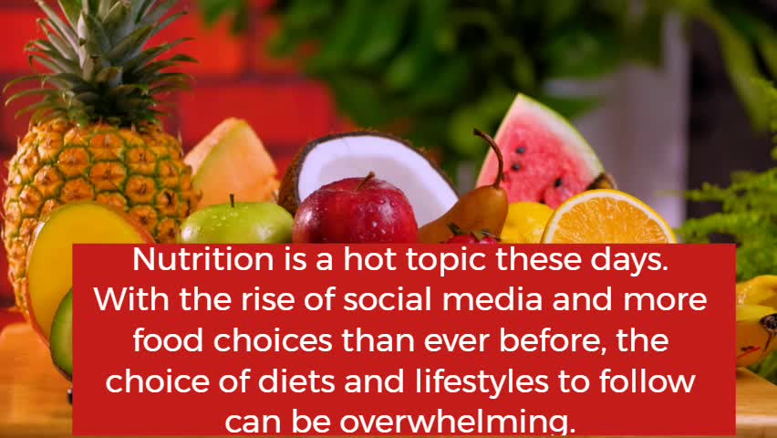 Lets Learn About Nutrition