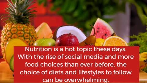 Lets Learn About Nutrition