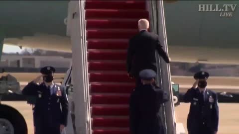 Trump vs biden vs stairs