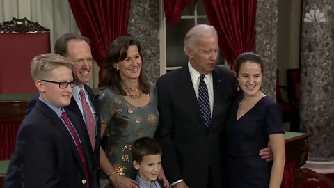 Is Joe Biden_s Touchiness Out Of Touch_ Revisit His Mock Swear-Ins _ NBC News