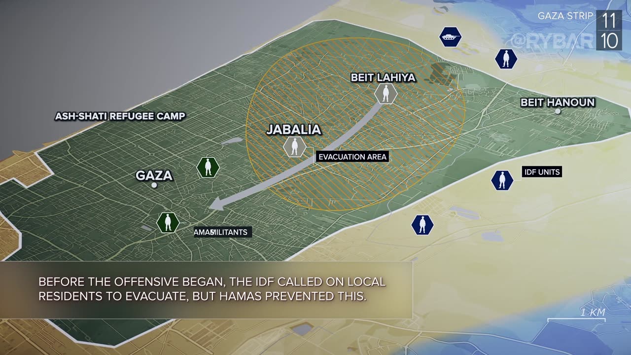 ❗️🇮🇱🇵🇸🎞 Rybar Highlights of the Israeli-Palestinian Conflict on Oct.5-11, 2024