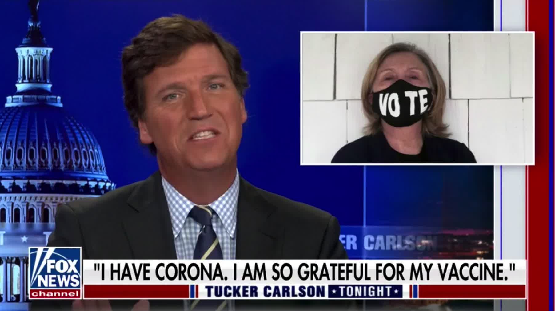 Tucker Carlson mocks Hillary Clinton after she tweeted out personal medical information