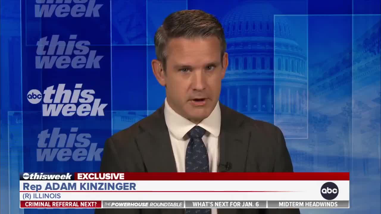 Rep. Adam Kinzinger, one of two Republicans on Jan. 6 Committee on Trump