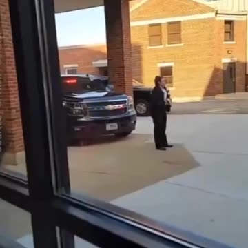 🙏 Hospital Visitors Capture The Moment Trump Arrives At Butler Hospital