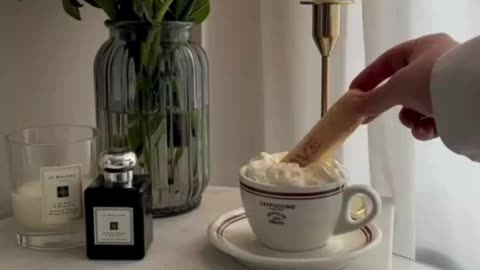 Blooming Serenity: ASMR Coffee & Pink Petals