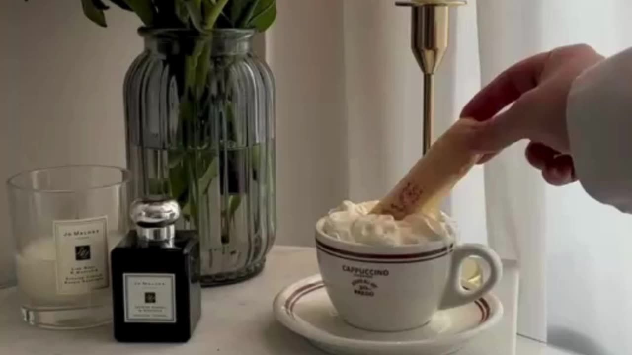 Blooming Serenity: ASMR Coffee & Pink Petals