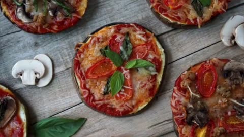 Eggplant Pizza