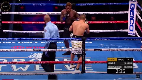 Boxing analisys Derevyanchenko vs Charlo Round 1