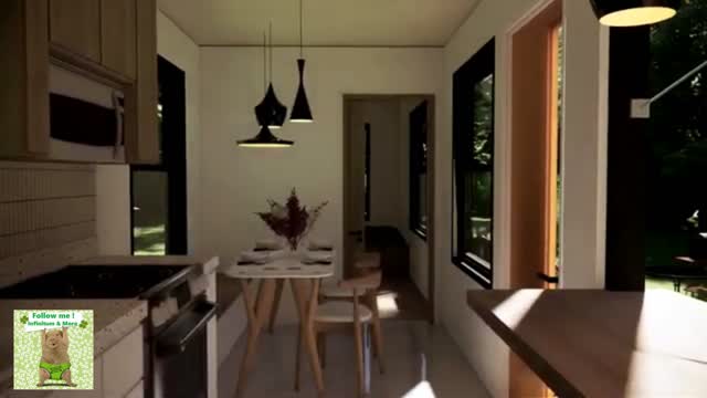 Amazing Container Home 3D Tour 🏡