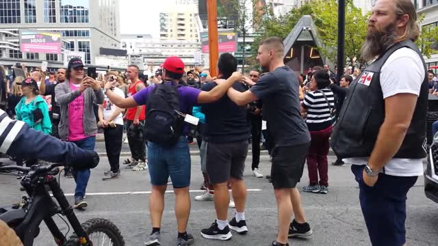 Toronto freedom march footage, September 25, 2021