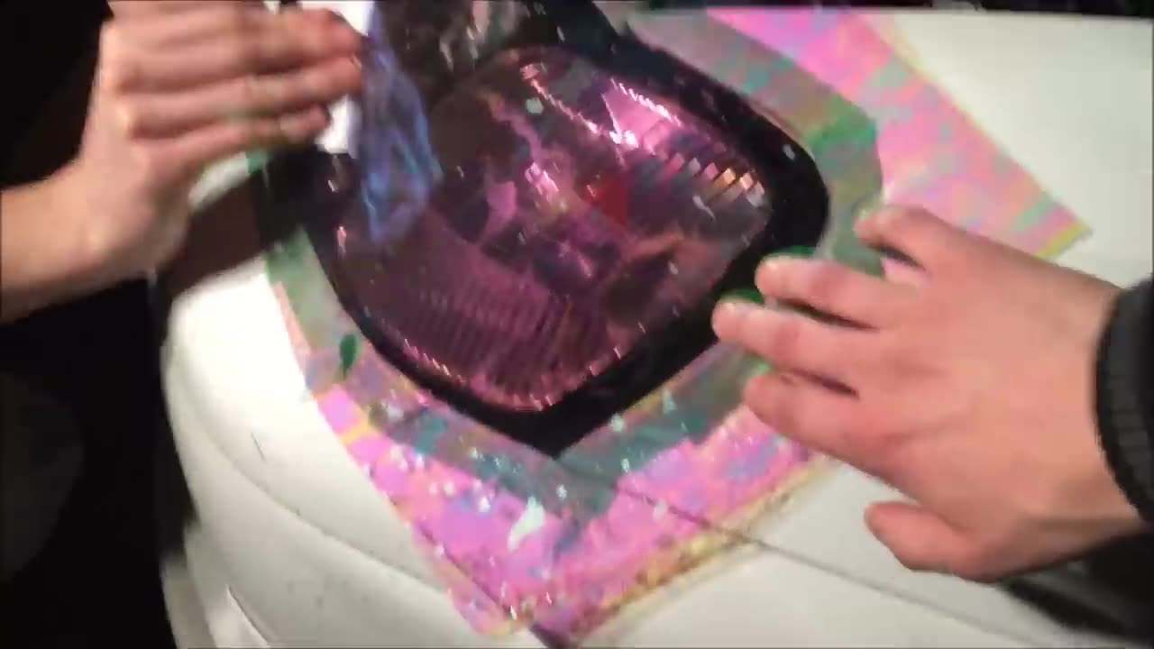 Chameleon Headlight Film Install - Subaru LEGACY GTB