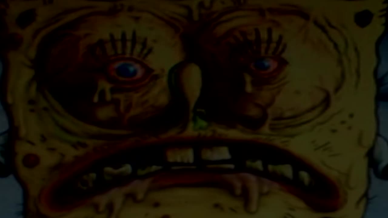 Cursed Spongebob Images with unnerving music