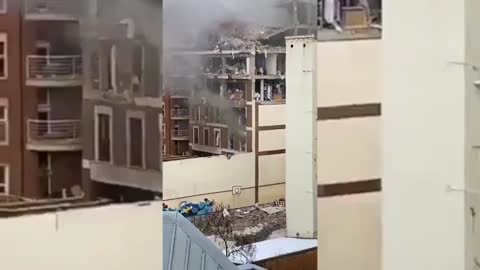 Madrid Spain Gas Explosion