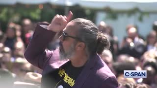 Protestor Interrupts Biden In The Middle Of Spech