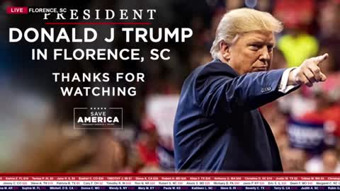 President Donald J. Trump Save America Rally Florence, South Carolina