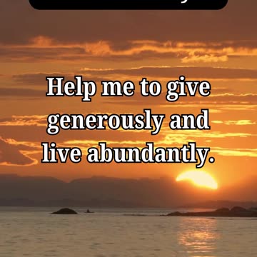 daily Jesus prayers for abundance