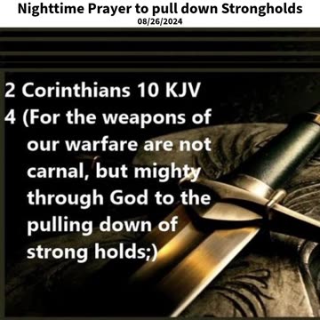 Nighttime Prayer to pull down Strongholds #youtubeshorts #grace #jesus #mercy #faith #fyp #trust