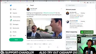 Alex Stein STRIKES AGAIN! Dan Crenshaw & Eric Swalwell! (Stream Clip)