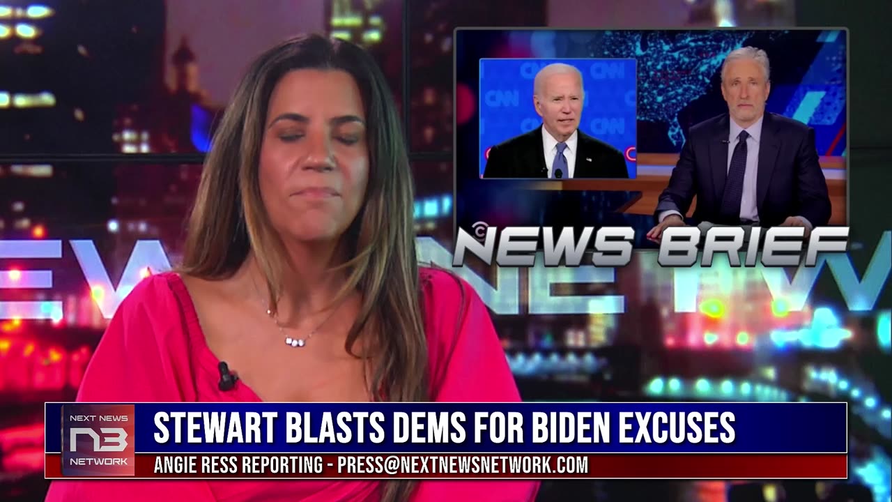 LIBERAL ICON JON STEWART TURNS ON BIDEN IN STUNNING RANT