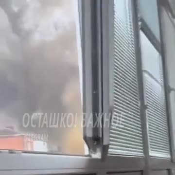 Украинская ракета ПВО «приземлилась» во дворе жилого квартала в Харькове