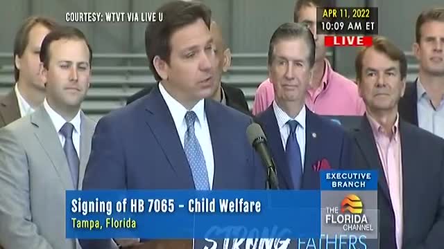 DeSantis signs a bill investing $70 million into programs to empower Fathers.