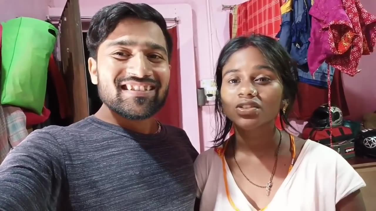 maa Durga ko Nandini shindur Daan Kiya 🙏🙏 love marriage couple daily vlog video vlogvideo