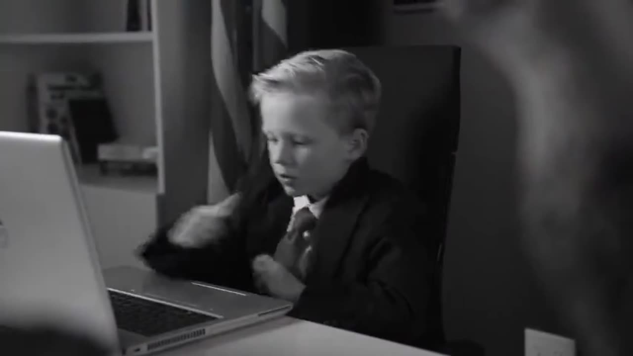 Kamala Harris's Speechwriter - 6-Year-Old Oliver Bartholomew