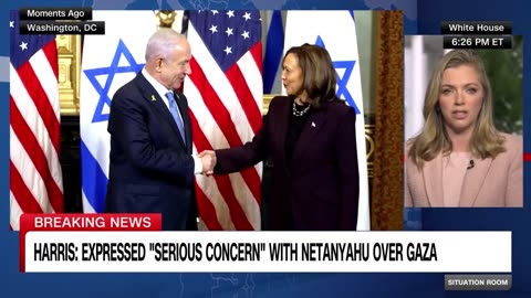 Hear what VP Harris says she told Israel Netanyahu