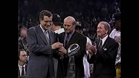 SUPERBOWL XXXI Post Game and Trophy | Green Bay Packers