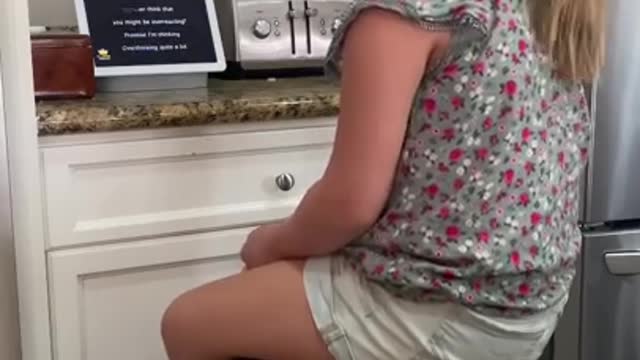 I Secretly Recorded My 8 Year Old Singing #shorts