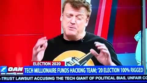 tech millionaire funds hacking team, says election 100% rigged