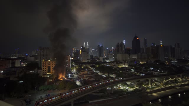 Fire in Kuala Lumpur | Kuala Lumpur | Malaysia