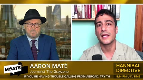 AARON MATE w/ George Galloway - Israel Believes It Is Superior