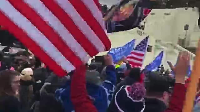 MONSTERS: Capitol Police Fire Flash Grenades on Peaceful Jan. 6 Protesters including Women