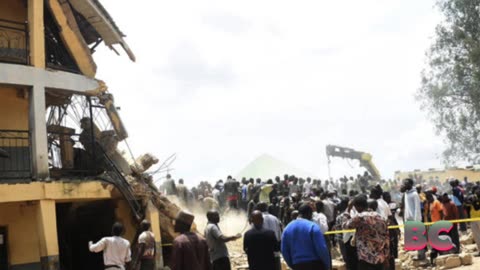 School collapse in northern Nigeria leaves 22 dead and more than 100 trapped