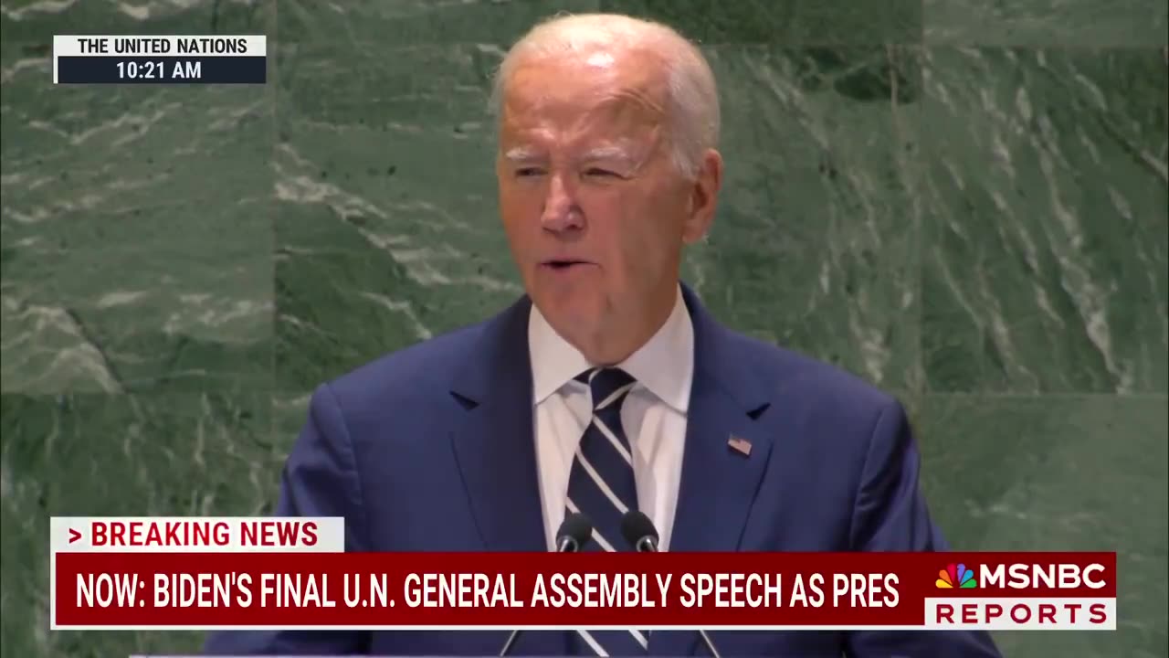 Biden reaffirms support for Ukraine during his final U.N. General Assembly speech.