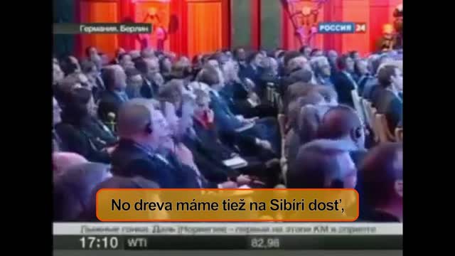 Putin k Evropě - čím chcete topit?