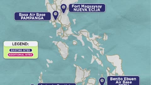 EDCA Locations in the Philippines