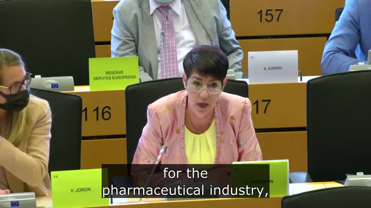 MEP Christine Anderson Rips EU for Suspending Human Rights in Favor of Pharmaceutical Profits