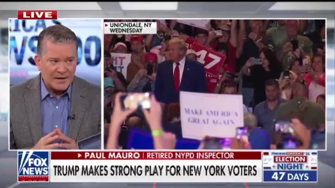 Long Island is RED!