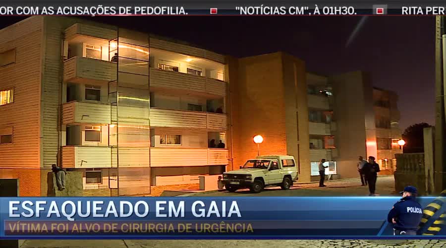 Homem esfaqueia idoso numa rua em Gaia