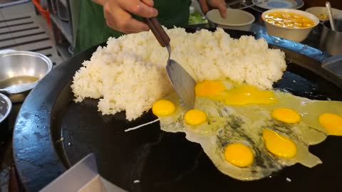 Taiwanese Street Food - Egg Fried Rice