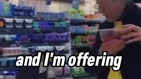 Man REFUSES To Comply With Cashless Store