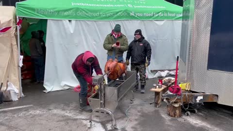 Truckers Ottawa Pigroast February 16, 2022
