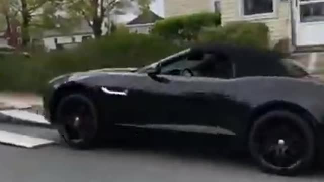 Delivery guy destroys a $90000 car😱🥺