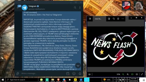 ⚡️NEWS FLASH⚡️08.23.24 ByBenBezucha https://t.me/PolskaAmerykaNewsPoPolsku