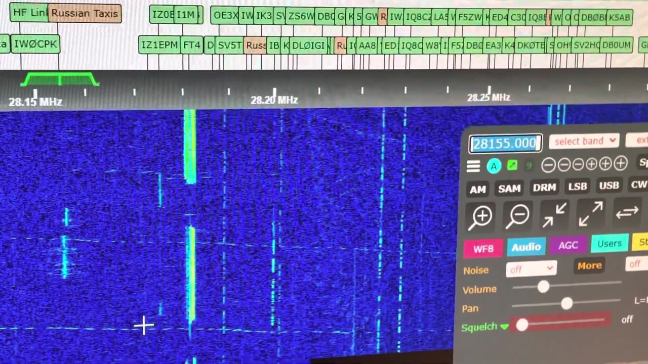 RCRS 27.195 MHz - 4W Remote Control Data Telemetry MFSK Data Bursts 27MHz Band - 14 July 2023