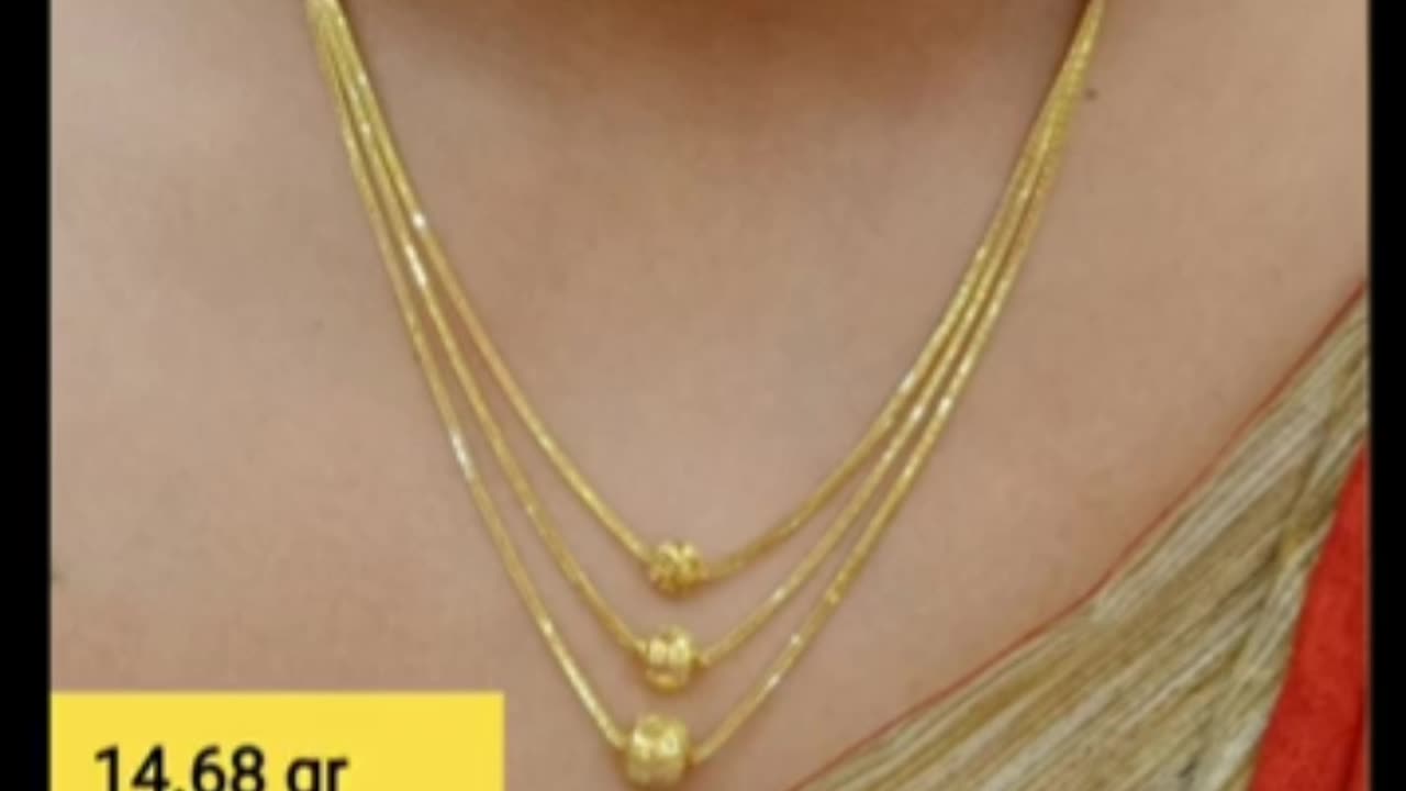 Daily Wear Gold Chains..!!